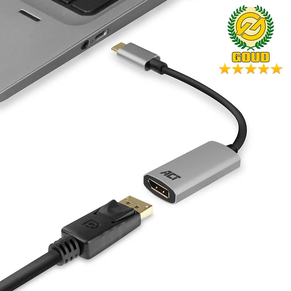 ACT AC7030 USB-C to DisplayPort 4K Silver – 3. kép