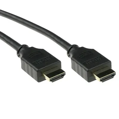 ACT HDMI High Speed premium certified v2.0 HDMI-A male - HDMI-A male cable 3m Black