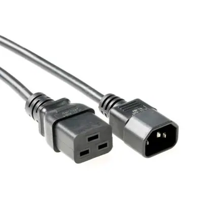 ACT Powercord C14 - C19 1m Black