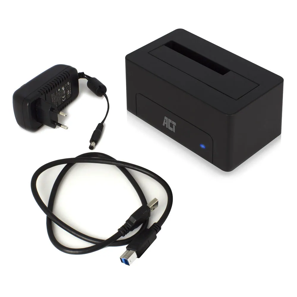 ACT AC1500 USB3.2 2,5"/3,5" SATA Hard Drive Docking Station – 3. kép