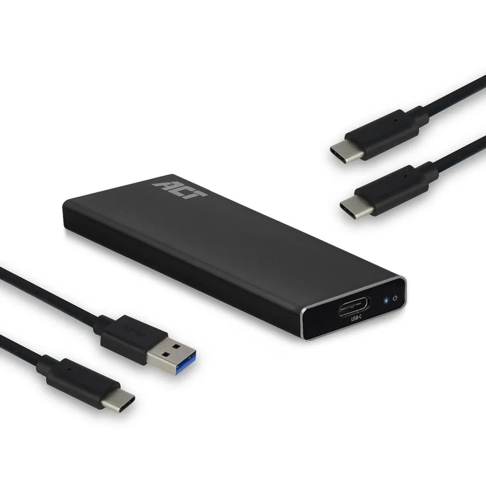 ACT AC1605 USB-C M.2 NVMe SSD Enclosure Black – 7. kép