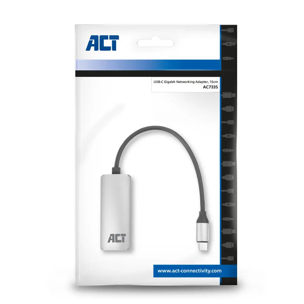 ACT AC7335 USB-C Gigabit Networking Adapter – 3. kép