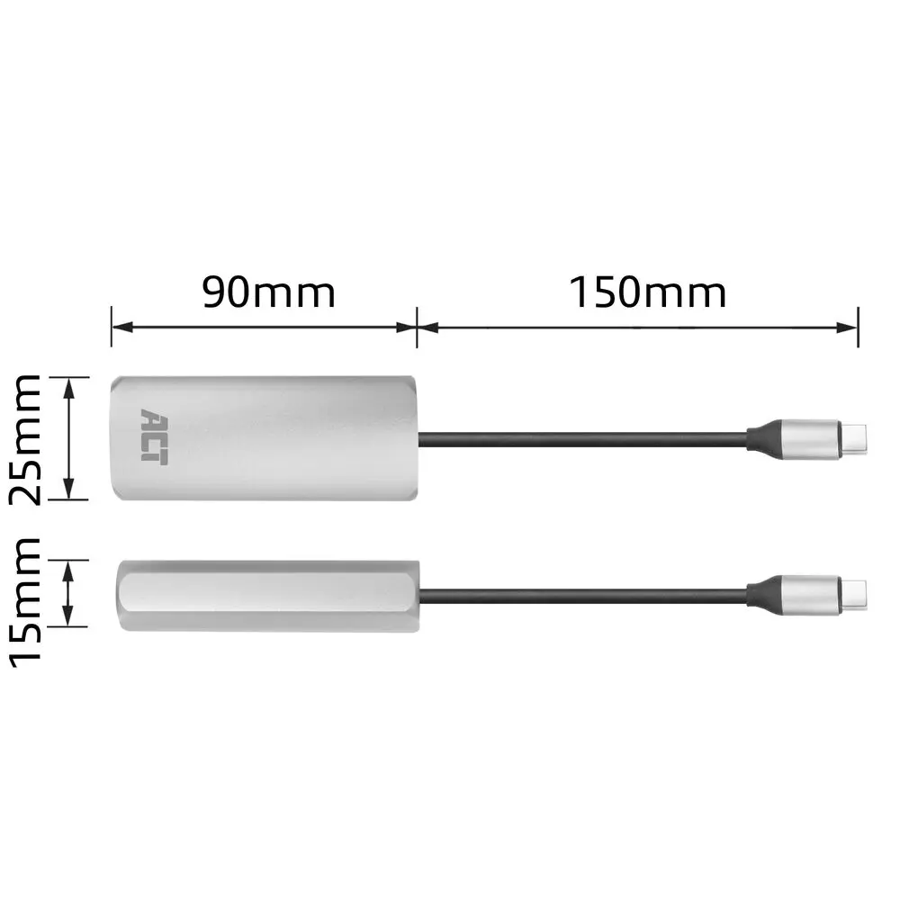 ACT AC7335 USB-C Gigabit Networking Adapter – 4. kép