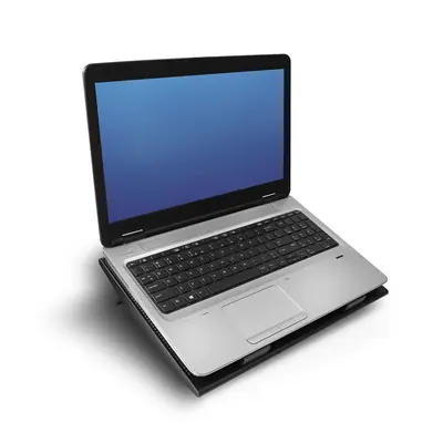ACT AC8105 Laptop hűtőállvány 17"-ig állítható magasság (2 pozícióban) 4 portos hub – 2. kép