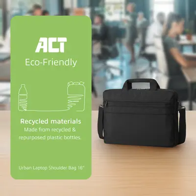 ACT AC8525 notebook táska 15,6" Black – 2. kép