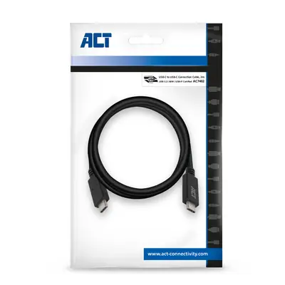 ACT AC7402 USB-C Cable 2m Black – 2. kép