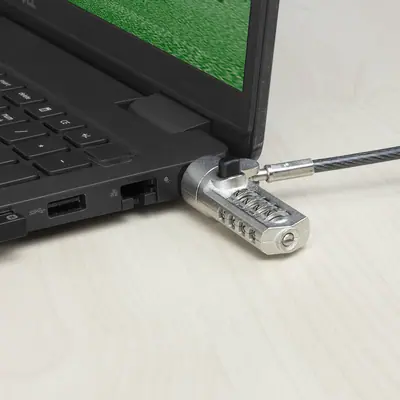 ACT AC9035 Wedge Laptop Lock with combination lock – 2. kép