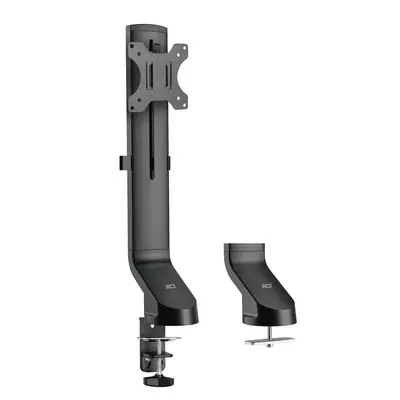ACT AC8321 Single Monitor Arm Office Quick Height Adjustment 10"-35" Black