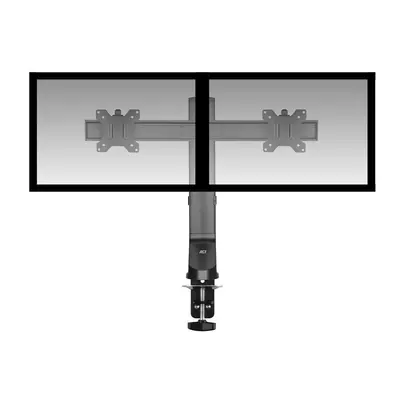 ACT AC8322 Dual Monitor Arm Office Quick Height Adjustment 10"-27" Black – 2. kép