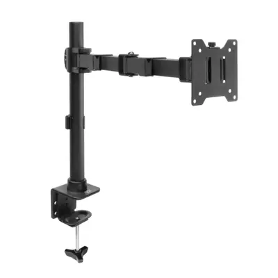 ACT AC8325 Single Monitor Arm Office Solid Pro 10"-32" Black
