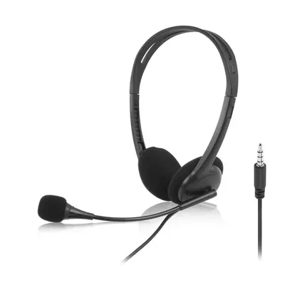 ACT AC9330 Headset with 3.5mm audio jack Black