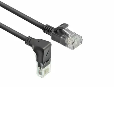 ACT CAT6A U-UTP Patch Cable 1m Black