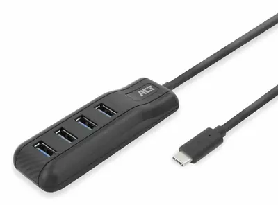 ACT AC6420 4-portos USB3.2 HUB Black