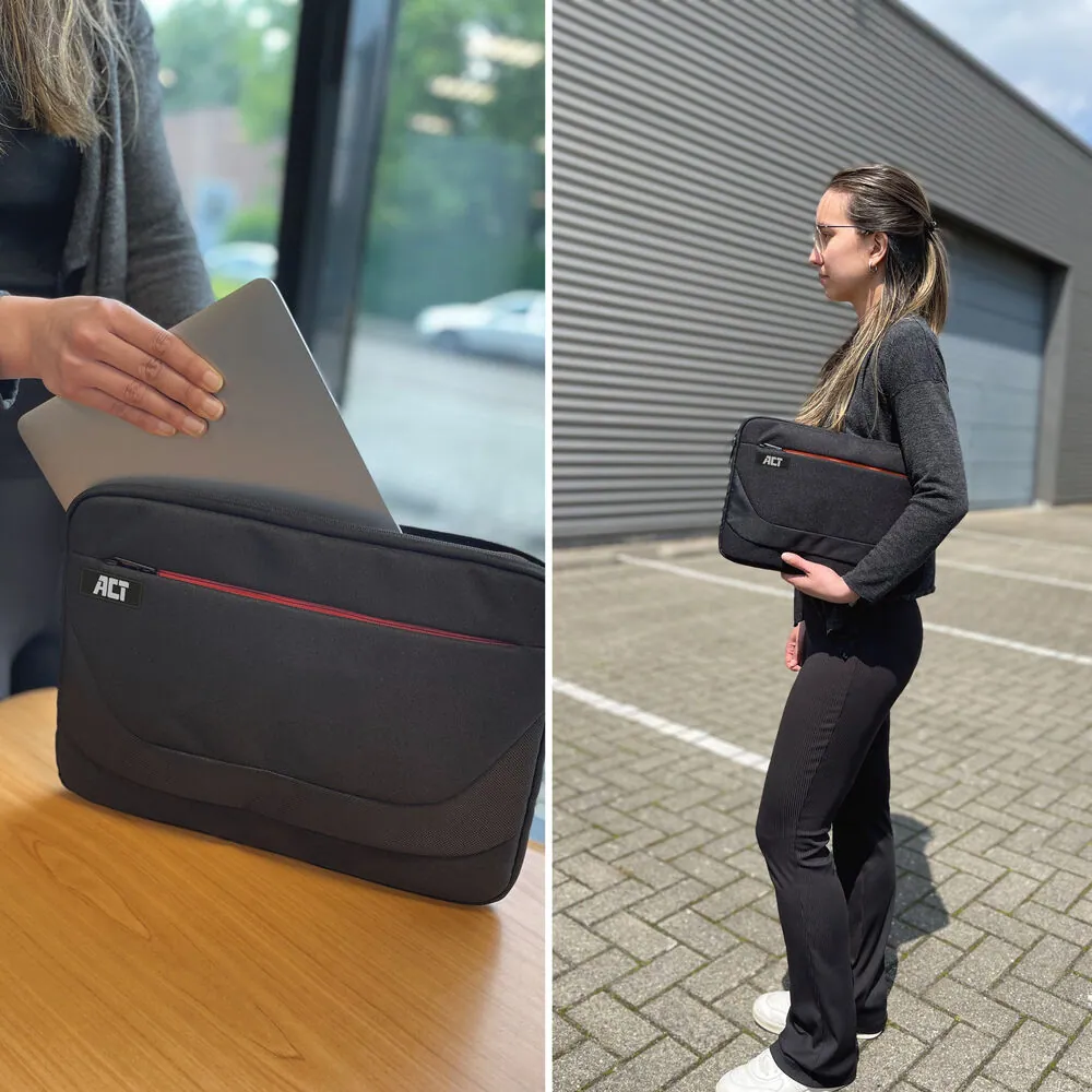 ACT AC8575 Suburb Laptop Sleeve 13,3" Black – 4. kép