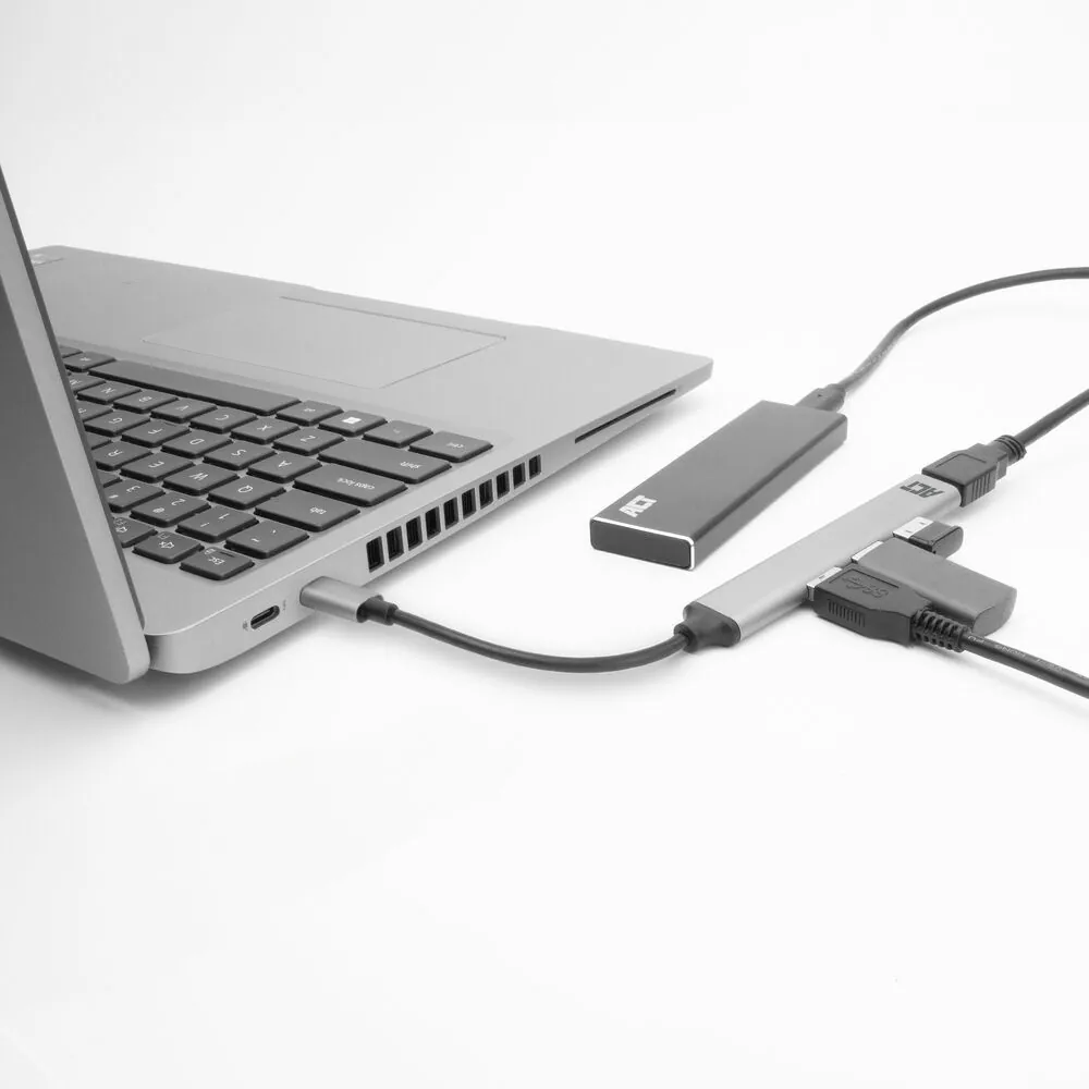 ACT AC6425 4-portos USB2.0 HUB Grey – 2. kép