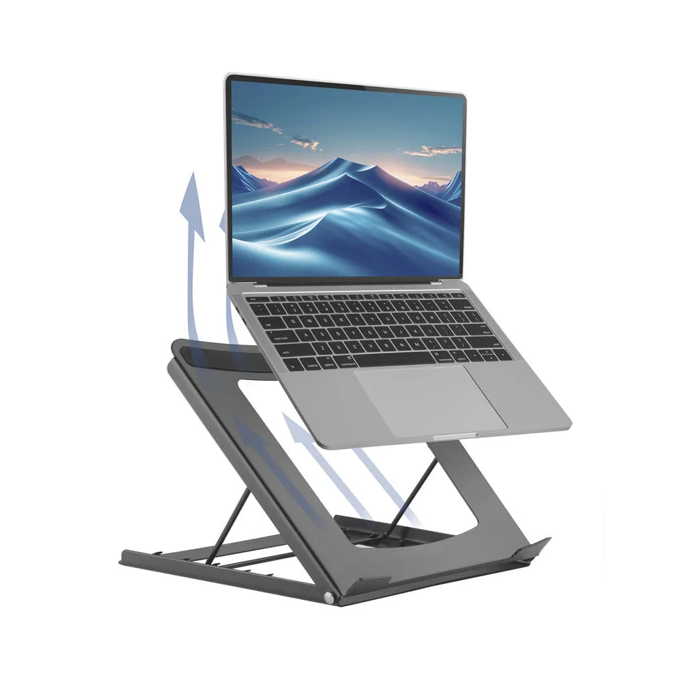 ACT AC8145 Összecsukható laptop állvány 5 állítható magasságú pozícióval – 4. kép