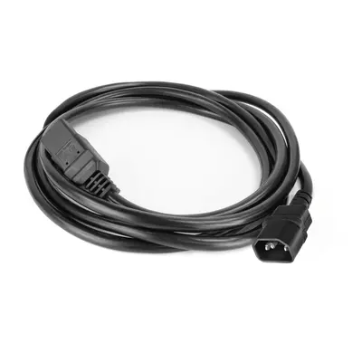 ACT Powercord C14 male- C21 famale 1m Black – 2. kép
