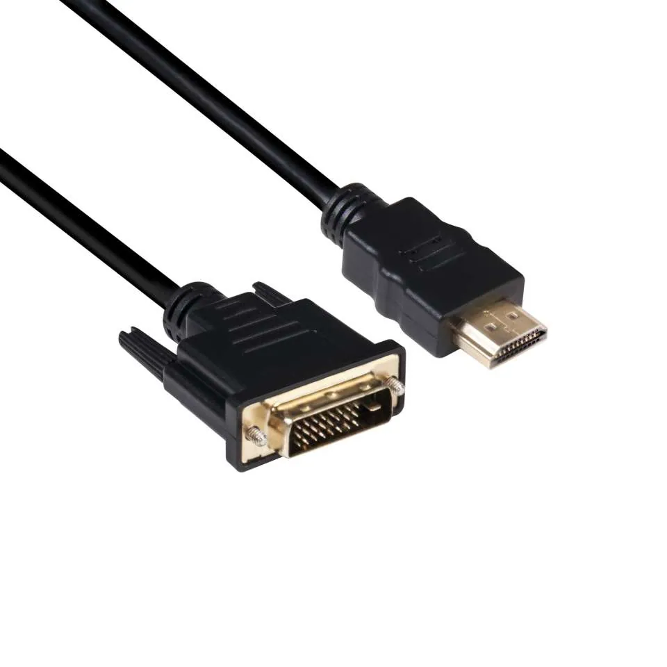 Club 3D Kábel - CAC-1210 (DVI-D to HDMI 1.4, 2m, M/M, Bidirectional, UHD 4K30Hz)