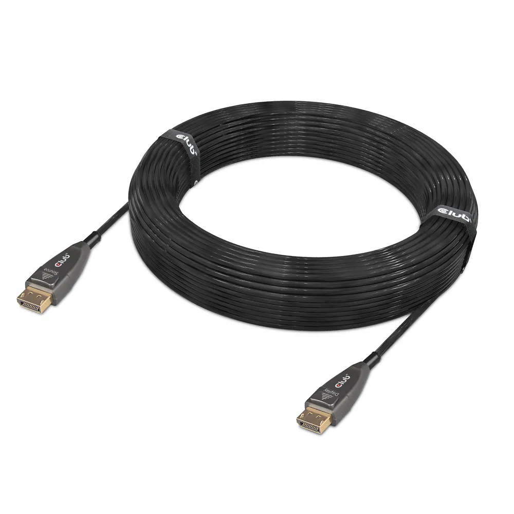 Club 3D Kábel - CAC-1079 (DisplayPort 1.4 Aktív Optikai Egyir. M/M, 8K@60Hz, 20m) – 3. kép