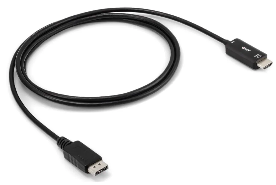 Club 3D Kábel - CAC-1083 (DisplayPort 1.4 to HDMI 2.0, aktív adapter, 4K60Hz, HDR, 2m) – 2. kép