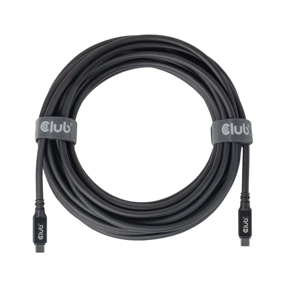 Club 3D Kábel - CAC-2509 (USB-C to USB-C, M/M, 100W, 8K60Hz, 20Gbps, 60W, 9m) – 6. kép