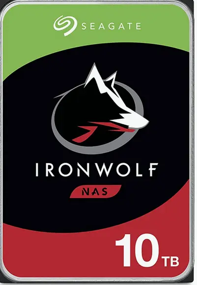 Seagate 10TB 7200rpm SATA-600 256MB IronWolf ST10000VN000