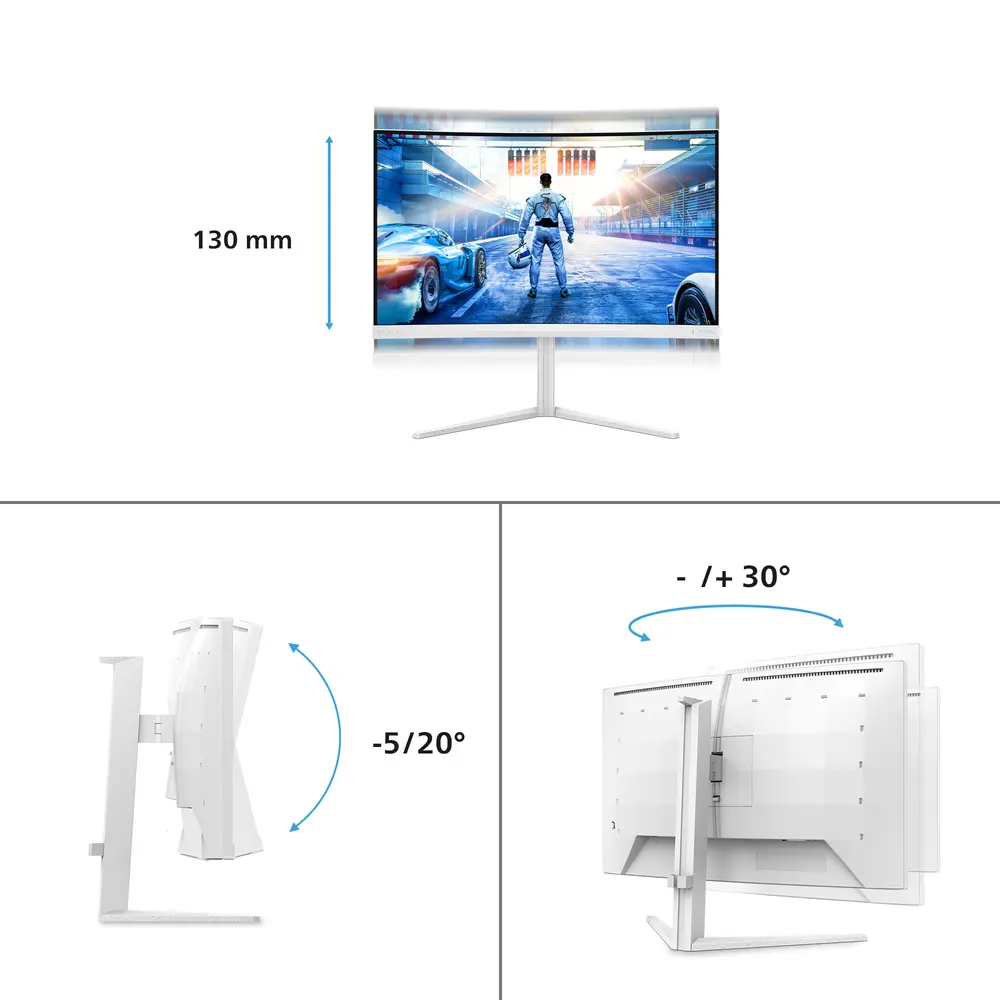 Philips 27" 27M2C5501/00 monitor – 3. kép