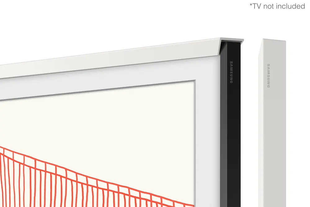 SAMSUNG 55" The Frame TV keret domborhatású fehér – 6. kép