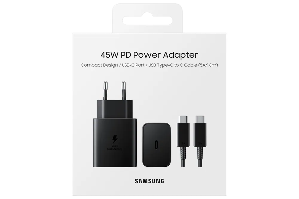 Samsung 45W USB-C Quick Charger Black – 5. kép