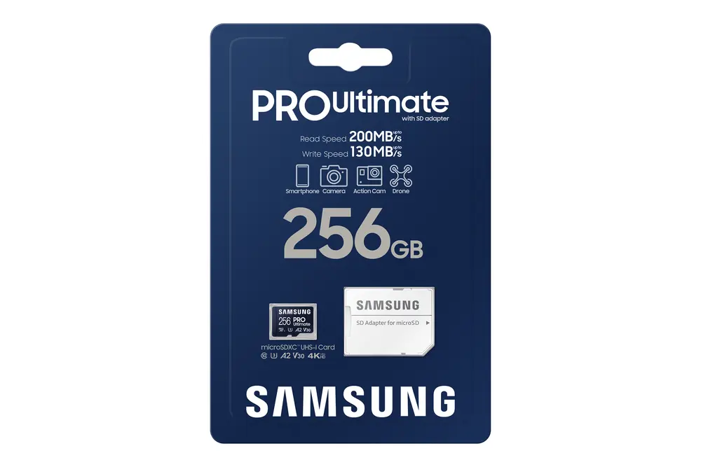 SD Micro 256GB XC Samsung 1Adapter UHS-I U3 Pro Ultimate MB-MY256SA/WW – 8. kép