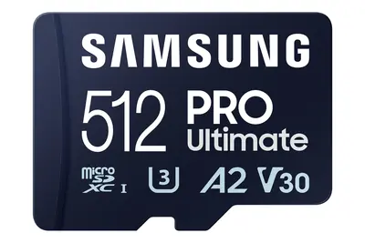 SD Micro 512GB XC Samsung 1Adapter UHS-I U3 Pro Ultimate MB-MY512SA/WW