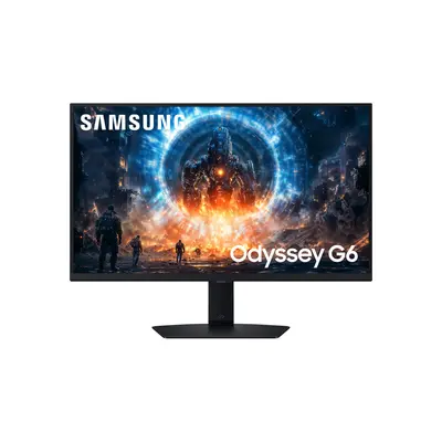 SAMSUNG Gaming 350Hz IPS monitor 27" Odyssey G6 G60F QHD (2560 x 1440), 16:9, 350 cd/m2, 1ms, Display Port, HDMI