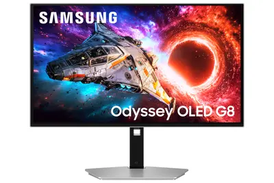 SAMSUNG Odyssey OLED G8 G80SH 4K 240Hz Gaming Monitor 27", 3840x2160, 16:9, 250cd/m2, 0,03ms, 1xDP/2xHDMI/2xUSB-A