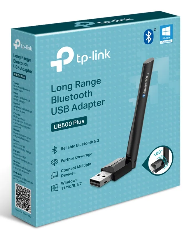 TP-Link UB500 Plus Bluetooth 5.3 USB Adapter Black – 7. kép