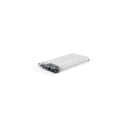 Gembird 2,5" EE2-U3S-5-S USB3.0 Enclosure Transparent