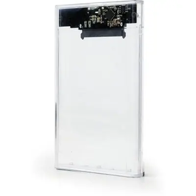 Gembird 2,5" EE2-U3S-5-S USB3.0 Enclosure Transparent – 2. kép