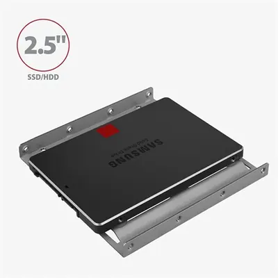 AXAGON RHD-125S 2.5" SSD/HDD Bracket into 3.5" bay Silver – 2. kép