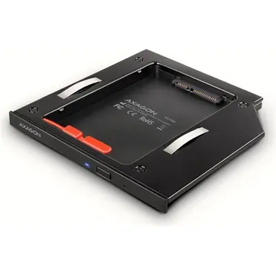 AXAGON RSS-CD09 ODD – 2,5" SATA SSD/HDD Caddy 9,5mm Black