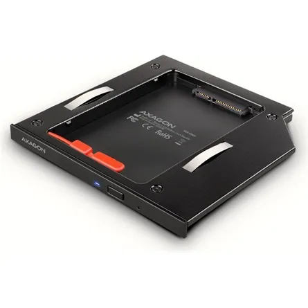AXAGON RSS-CD09 ODD – 2,5" SATA SSD/HDD Caddy 9,5mm Black