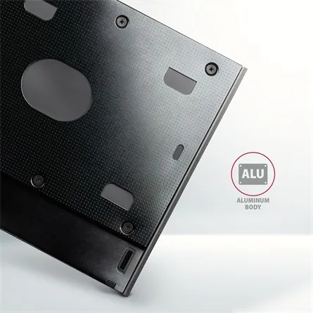 AXAGON RSS-CD09 ODD – 2,5" SATA SSD/HDD Caddy 9,5mm Black – 6. kép