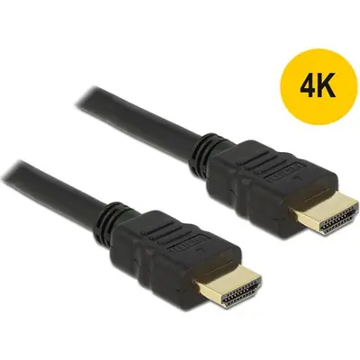 Delock HDMI 1.4 -> HDMI 1.4 M/M video kábel 1.5m fekete
