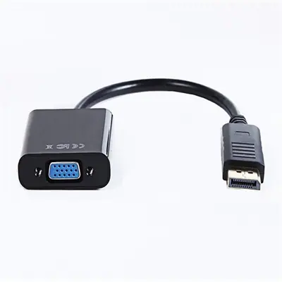 Gembird DisplayPort to VGA M/F adapter 0,2m Black