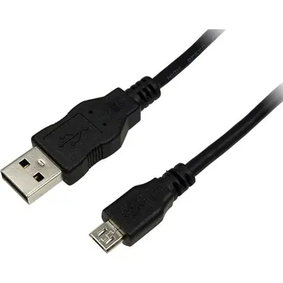 OEM USB-A 2.0 - USB-B 2.0 mini 5pin M/M adatkábel 3m fekete