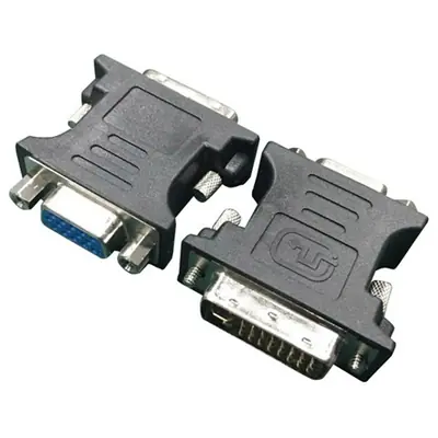Gembird DVI-I (Dual Link) - VGA Black adapter