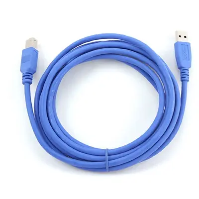 Gembird USB-A 3.0 -> USB-B 3.0 M/M adatkábel 3m kék – 2. kép