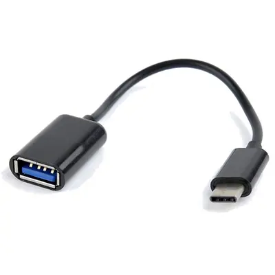Gembird A-OTG-CMAF2-01 USB2.0 OTG Type-C adapter cable Black