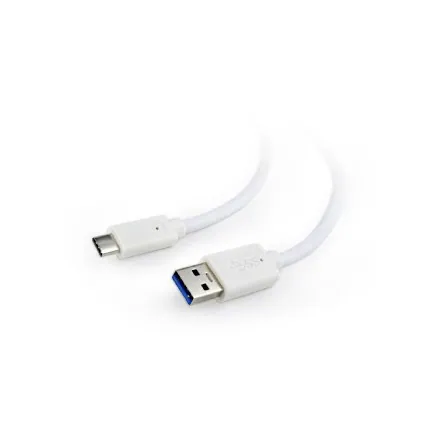 Gembird CCP-USB3-AMCM-1M-W USB3.0 AM to Type-C cable 1m White