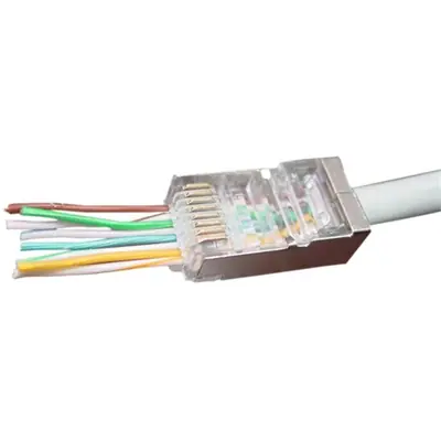 Gembird RJ45/LC-PTF-01/100 Modular plug 8P8C for solid Universal LAN cable FTP 100 pcs per bag