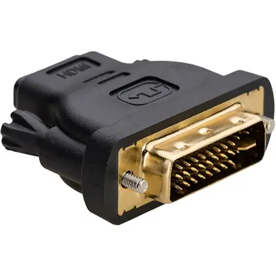 Akyga AK-AD-03 DVI-I -> HDMI M/F adapter fekete
