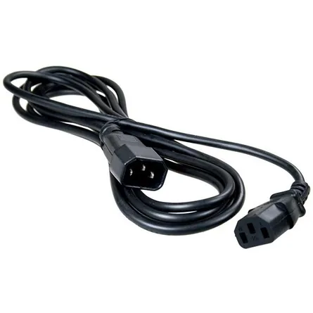 Gembird Monitor tápkábel hosszabbító 3m Black